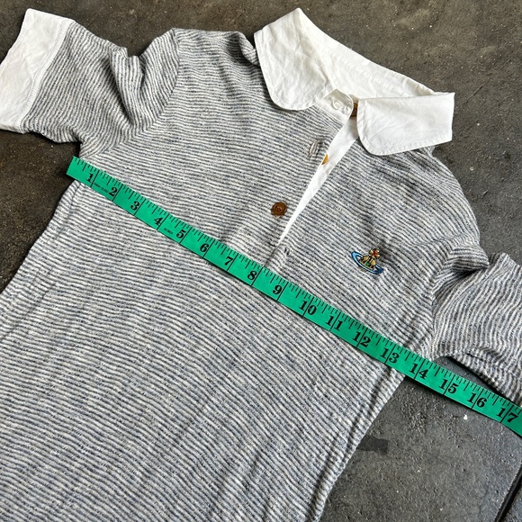Vivienne Westwood 2012 Red Label Polo w/ Poplin Button Sleeves and Collar - Picture 3 of 12